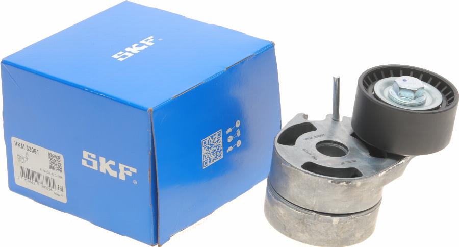 SKF VKM 33061 - Szíjtárcsa / vezetőgörgő, hosszbordás szíj www.parts5.com