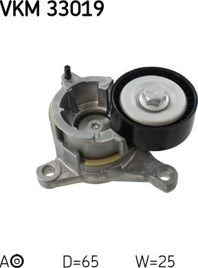 SKF VKM 33019 - Polea inversión / guía, correa poli V www.parts5.com