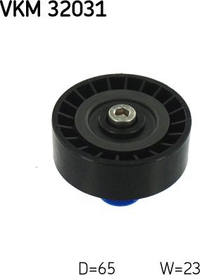 SKF VKM 32031 - Rola ghidare / conducere, curea transmisie www.parts5.com