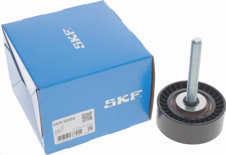 SKF VKM 32020 - Deflection / Guide Pulley, v-ribbed belt parts5.com