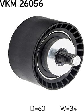 SKF VKM 26056 - Направляющий ролик, зубчатый ремень www.parts5.com