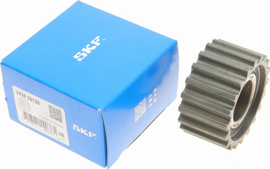 SKF VKM 26125 - Szíjtárcsa / vezetőgörgő, fogasszíj www.parts5.com