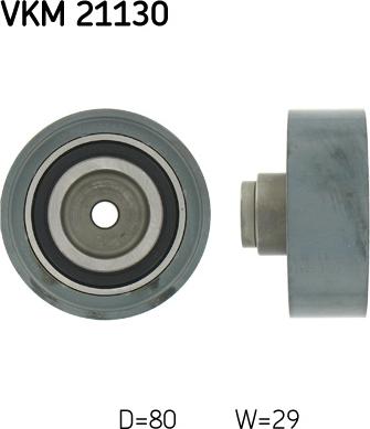 SKF VKM 21130 - Ohjainrulla, hammashihna www.parts5.com