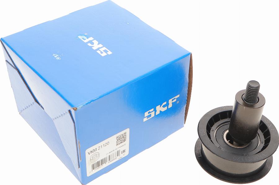 SKF VKM 21120 - Usmeravajući / vodeći točkić, zupčasti kaiš www.parts5.com