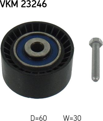 SKF VKM 23246 - Ohjainrulla, hammashihna www.parts5.com