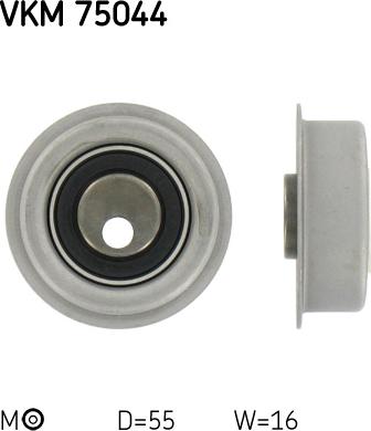 SKF VKM 75044 - Germe makarası, triger kayışı www.parts5.com