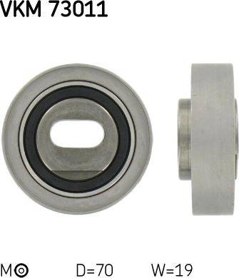 SKF VKM 73011 - Tensioner Pulley, timing belt www.parts5.com