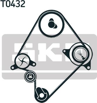 SKF VKMA 94009 - Timing Belt Set www.parts5.com