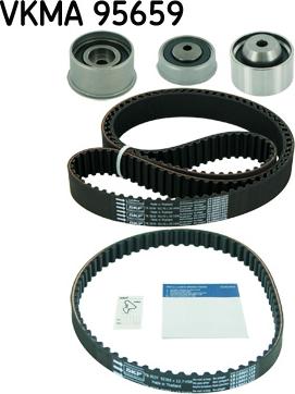 SKF VKMA 95659 - Комплект ангренажен ремък www.parts5.com