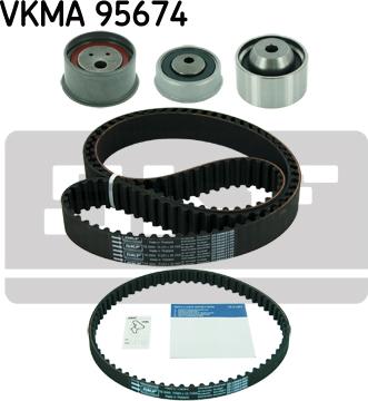 SKF VKMA 95674 - Triger kayışı seti www.parts5.com