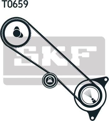 SKF VKMA 91920 - Set curea de distributie www.parts5.com