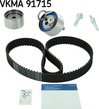 SKF VKMA 91715 - Timing Belt Set www.parts5.com