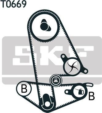 SKF VKMA 93600 - Zahnriemensatz www.parts5.com