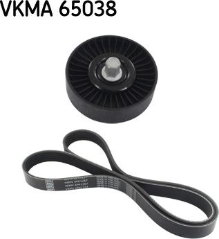 SKF VKMA 65038 - Sada žebrovaných klínových řemenů www.parts5.com