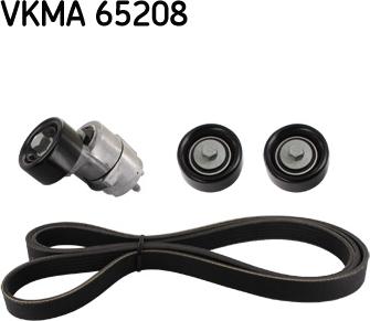 SKF VKMA 65208 - Hosszbordás szíj készlet www.parts5.com