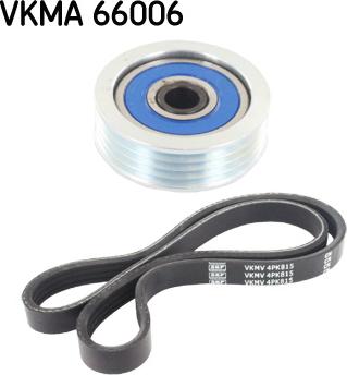 SKF VKMA 66006 - Komplet klinastog rebrastog remena www.parts5.com