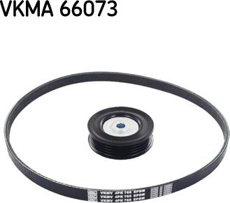 SKF VKMA 66073 - Juego de correas trapeciales poli V www.parts5.com