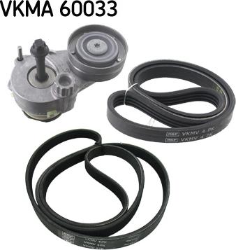 SKF VKMA 60033 - Поликлиновый ременный комплект www.parts5.com