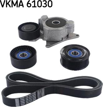 SKF VKMA 61030 - V-Ribbed Belt Set parts5.com