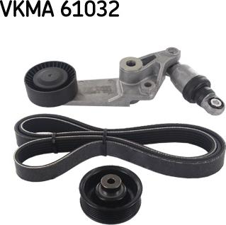 SKF VKMA 61032 - Keilrippenriemensatz www.parts5.com