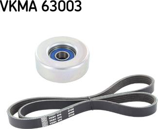 SKF VKMA 63003 - Поликлиновый ременный комплект www.parts5.com