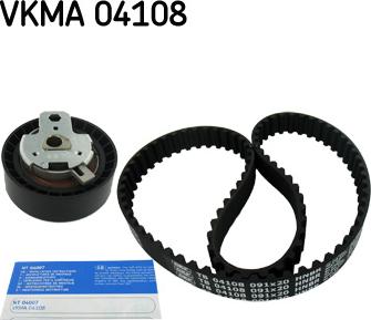 SKF VKMA 04108 - Set curea de distributie www.parts5.com