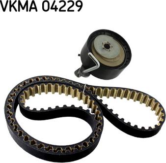 SKF VKMA 04229 - Sada ozubeného remeňa www.parts5.com