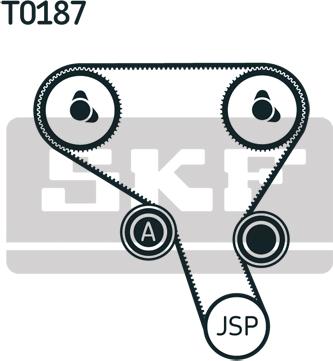 SKF VKMA 06503 - Komplet zupčastog remena www.parts5.com