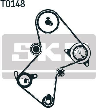 SKF VKMA 06115 - Timing Belt Set www.parts5.com