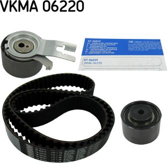 SKF VKMA 06220 - Zestaw paska rozrządu www.parts5.com