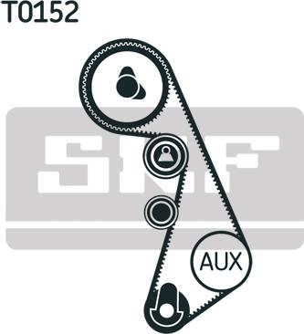 SKF VKMA 01008 - Komplet zupčastog remena www.parts5.com