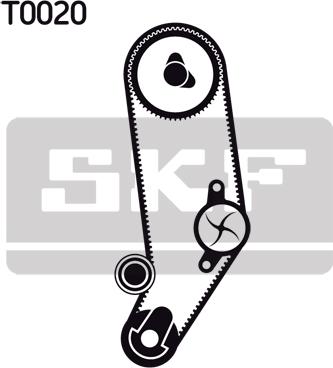 SKF VKMC 01031 - Vodné čerpadlo + sada ozubeného remeňa www.parts5.com