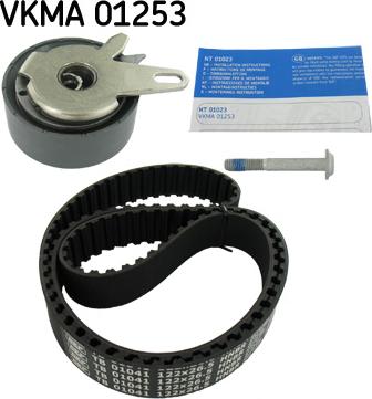 SKF VKMA 01253 - Set curea de distributie www.parts5.com