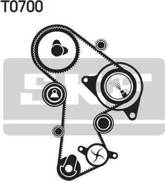 SKF VKMC 01263-2 - Water Pump & Timing Belt Set www.parts5.com