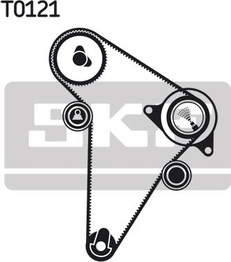 SKF VKMA 03300 - Timing Belt Set www.parts5.com