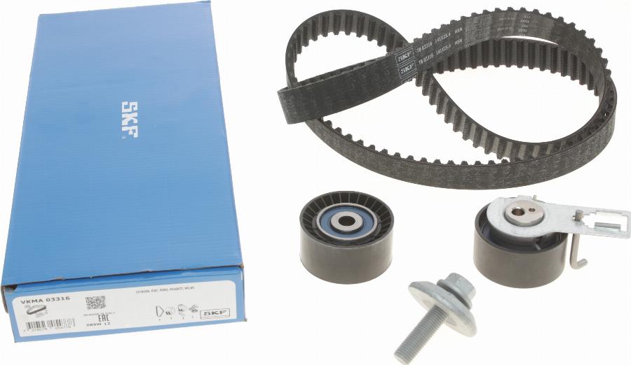 SKF VKMA 03316 - Komplet (kit) zobatega jermena www.parts5.com