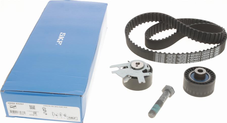 SKF VKMA 03257 - Sada ozubeného remeňa www.parts5.com