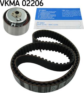 SKF VKMA 02206 - Timing Belt Set www.parts5.com