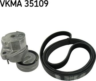 SKF VKMA 35109 - V-Ribbed Belt Set www.parts5.com