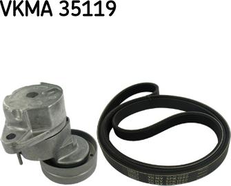 SKF VKMA 35119 - V-Ribbed Belt Set www.parts5.com