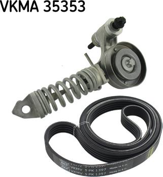 SKF VKMA 35353 - Поликлиновый ременный комплект www.parts5.com