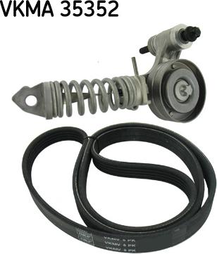 SKF VKMA 35352 - Kanallı V kayışı seti www.parts5.com