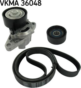 SKF VKMA 36048 - Поликлиновый ременный комплект www.parts5.com