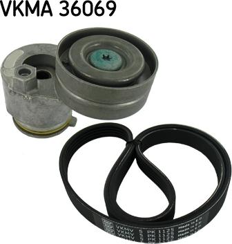 SKF VKMA 36069 - Σετ ιμάντων poly-V www.parts5.com