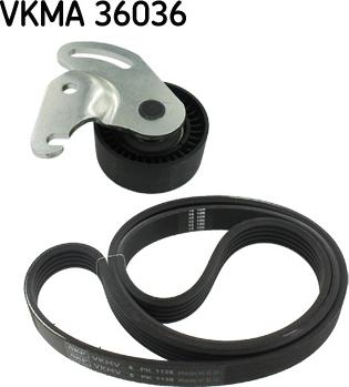 SKF VKMA 36036 - Soonrihmakomplekt www.parts5.com