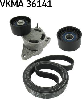 SKF VKMA 36141 - Garnitura klinastog rebrastog kaiša www.parts5.com