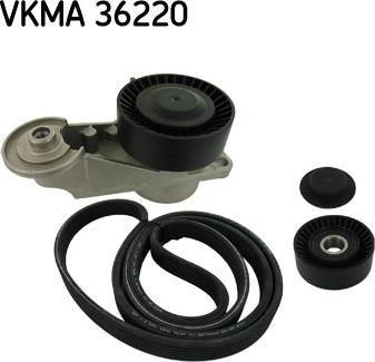 SKF VKMA 36220 - Комплект пистов ремък www.parts5.com