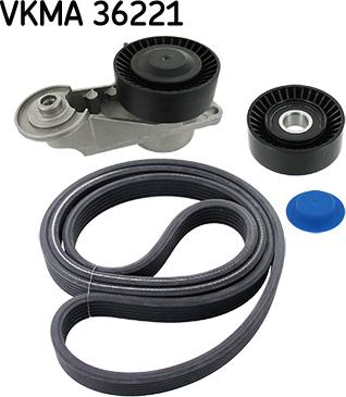 SKF VKMA 36221 - Set curea transmisie cu caneluri www.parts5.com