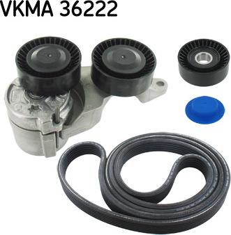 SKF VKMA 36222 - Set curea transmisie cu caneluri www.parts5.com