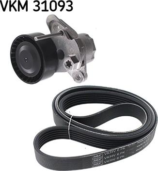 SKF VKMA 31093 - Ozubený klinový remeň - Sada www.parts5.com